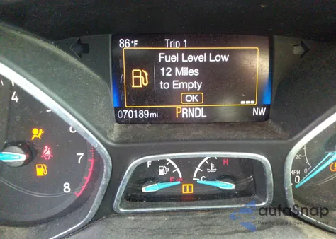 2016 Ford Focus Se z USA, uszkodzony, nr VIN 1FADP3F29GL204835